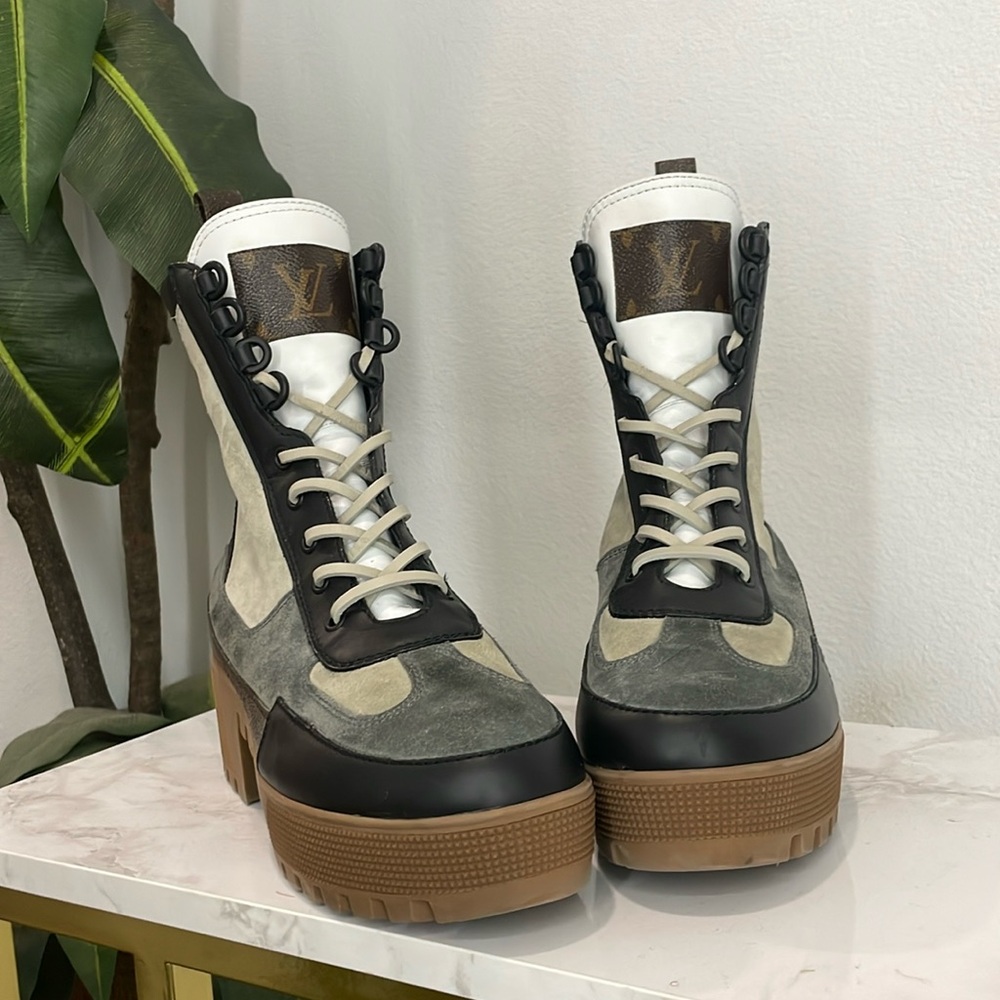Louis Vuitton Combat Boots